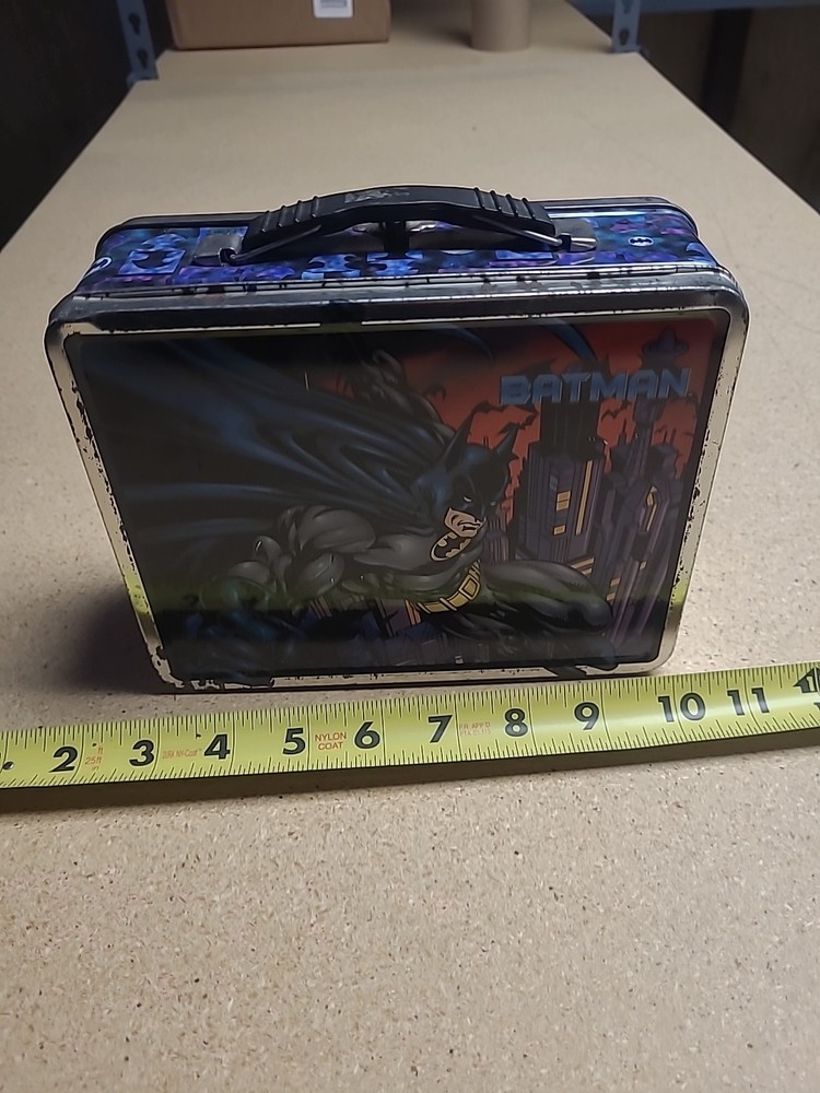 batman tin lunch box vintage