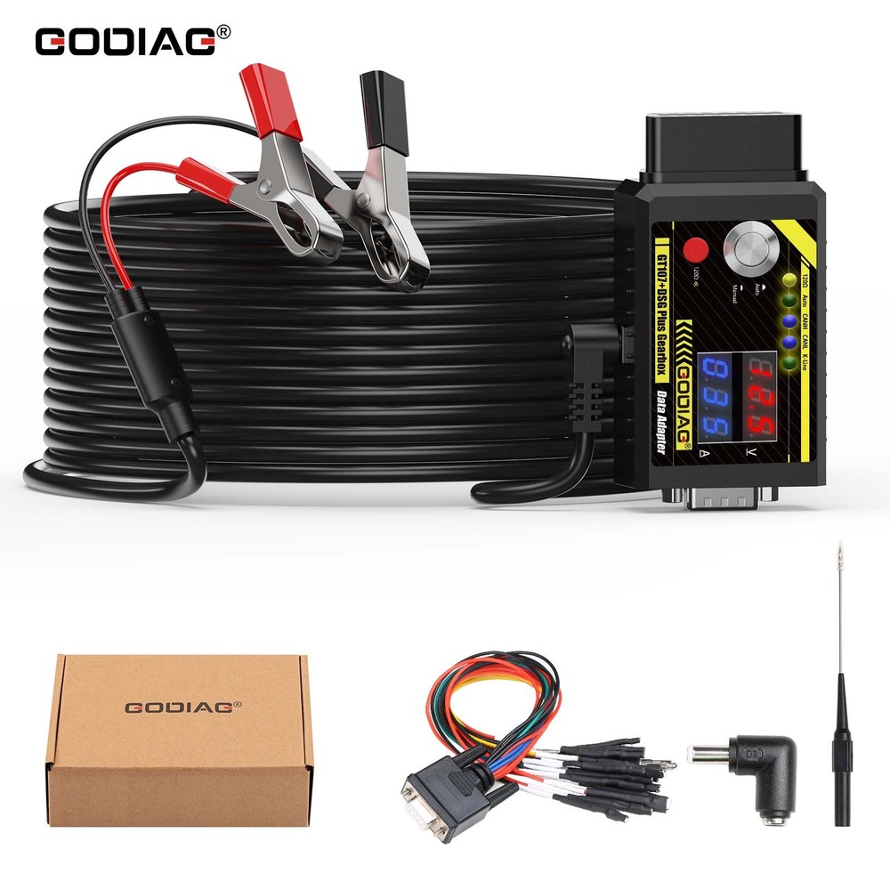 GT107+ DSG Plus Gearbox Data Adapter With Voltage Current Display For Benz/BMW