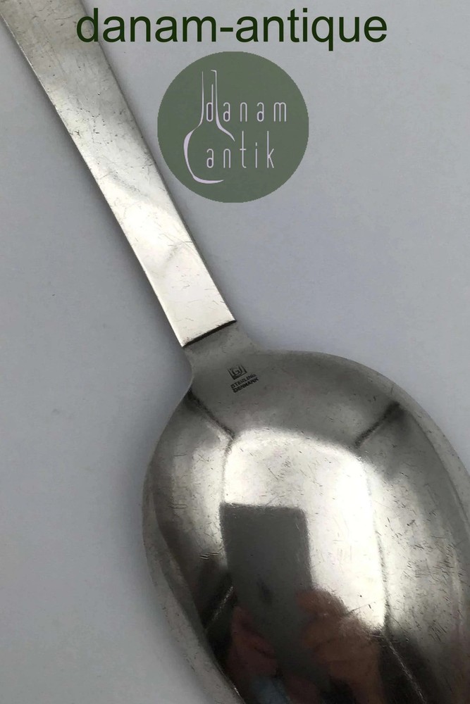 Georg Jensen Sterling Silver Pyramid Serving Spoon No. 339 (Extra large)