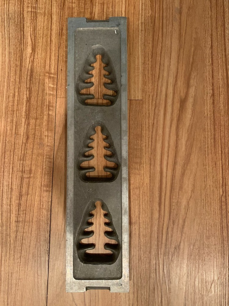 rhodes cookie die, christmas tree shaped, refurbished condition