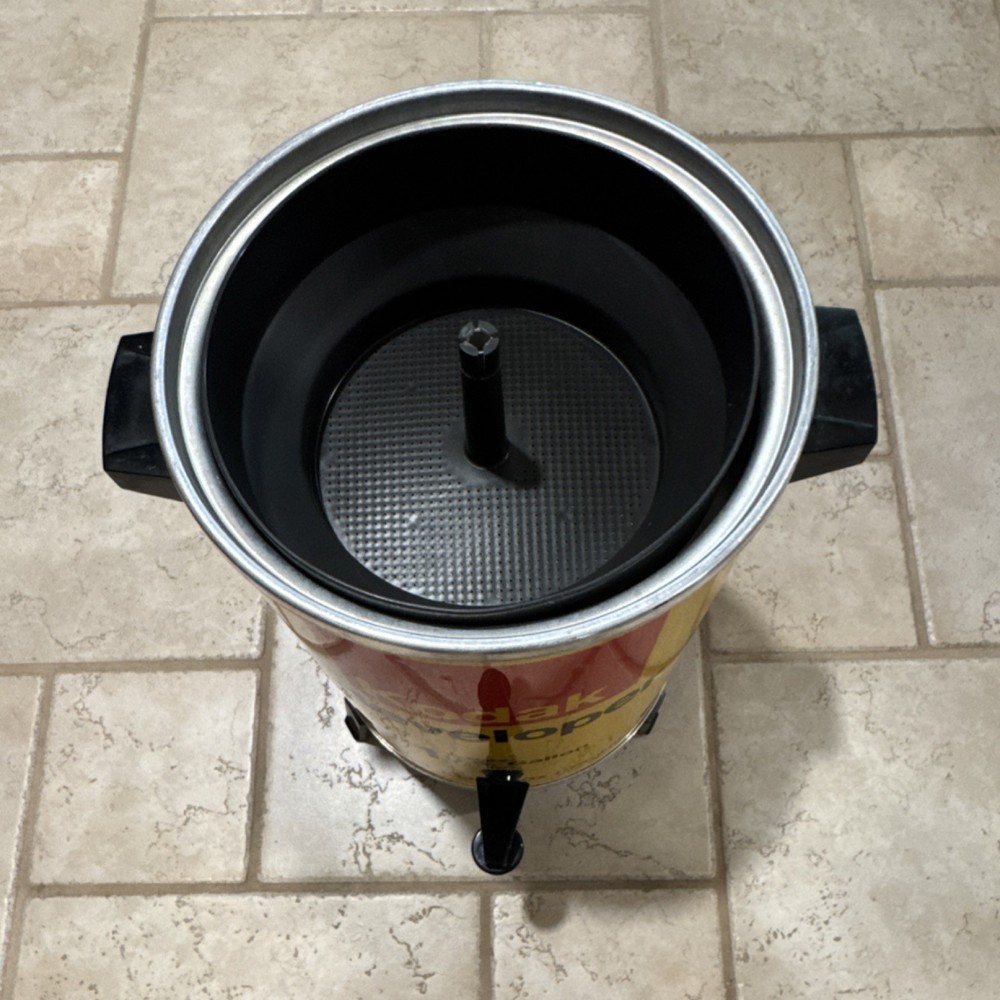 Vintage Kodak Developer Coffee Percolator Pop Art 1970’s
