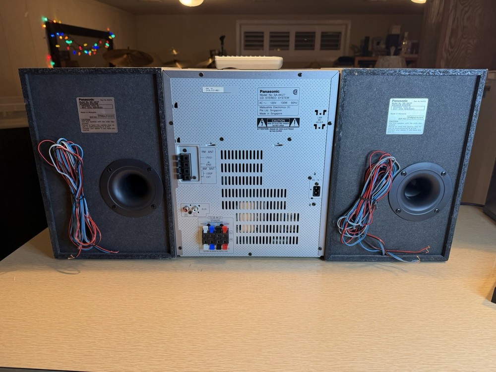 Panasonic SA-AK27 (5 CD). EXCELLENT ALL FUNCTIONS OPERATIONAL GEM💎 Remote Inc✅