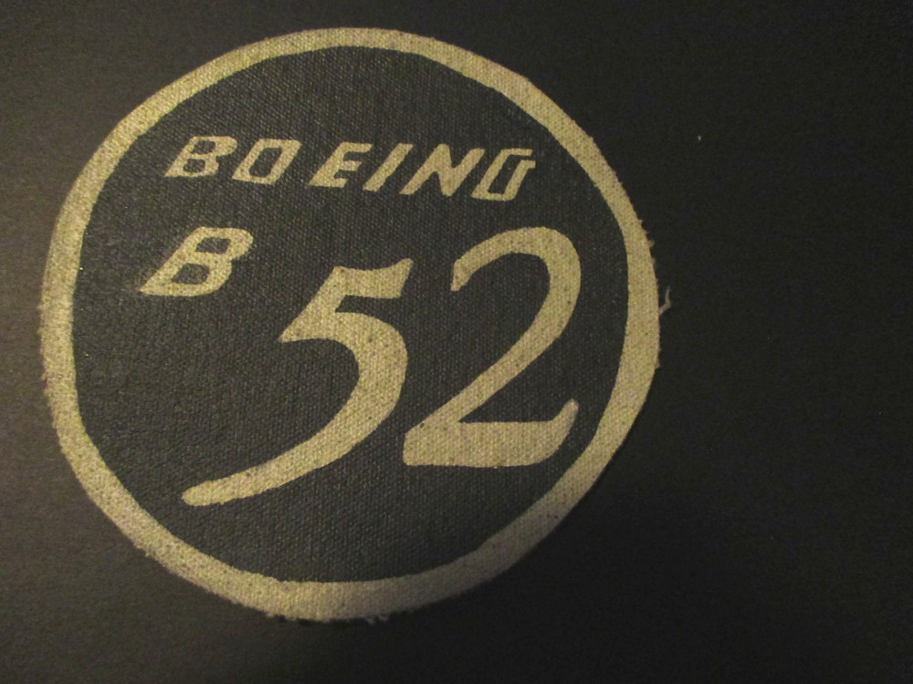 1960'S USAF EDWARDS AFB BOEING B-52 TEST FORCE   FLIGHT JACKET PATCH(C)