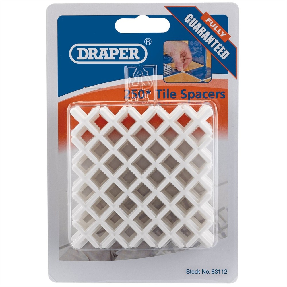 Draper 83112 Tile Spacers 2mm Approx 250