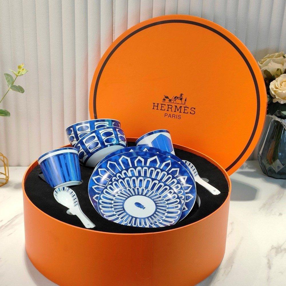 Hermes Horse series Plate Set 10pcs