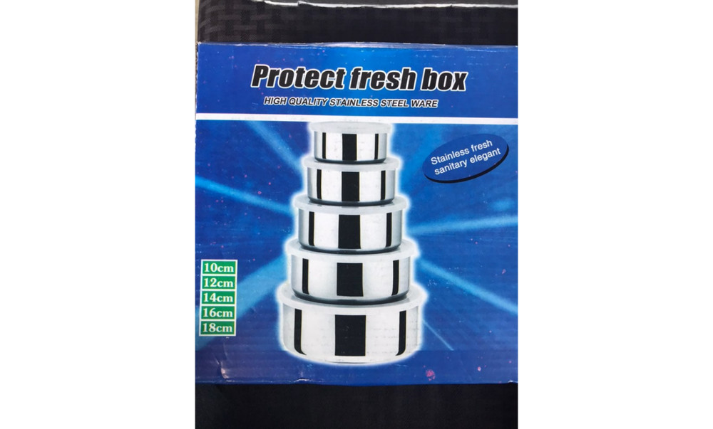 protect fresh box high quality stainless steel ware