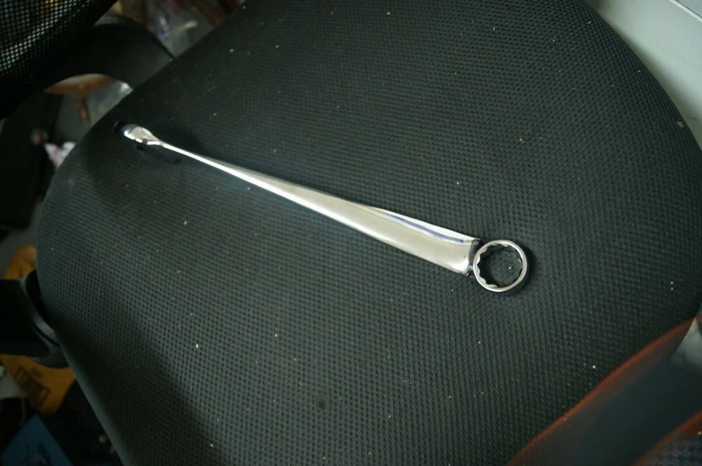 CRAFTSMAN 4668 CHROME 1" OPEN BOX WRENCH UNUSED
