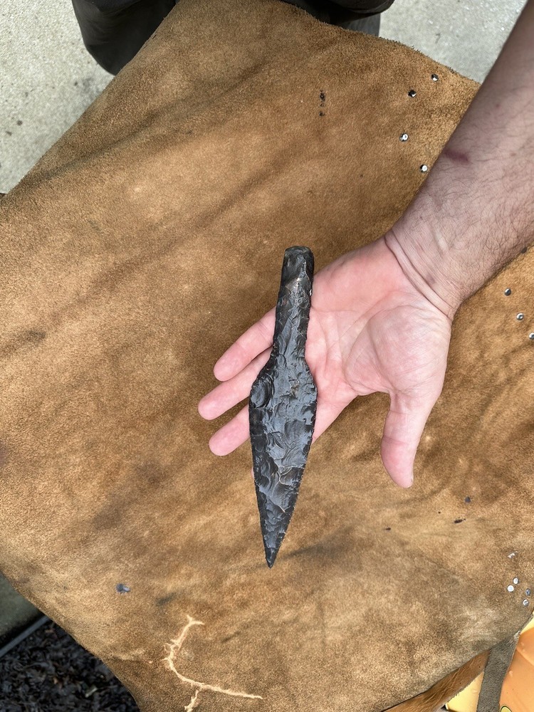 Danish Flint Dagger Bronze Copy Chris Levatino