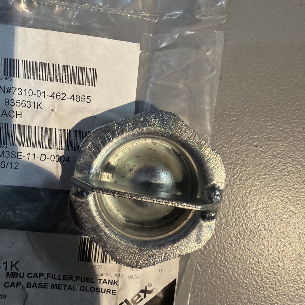 MBU Modern Burner Unit Fuel Tank Cap REIKE Teleflex 7310-01-462-4865 1-3/4" A-5