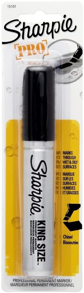 New Sharpie Pro King Size Permanent Marker, Black