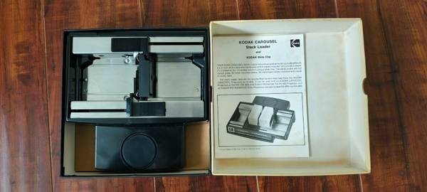Kodak EC Stack Loader for Carousel Slide Projectors W/Instructions & Box