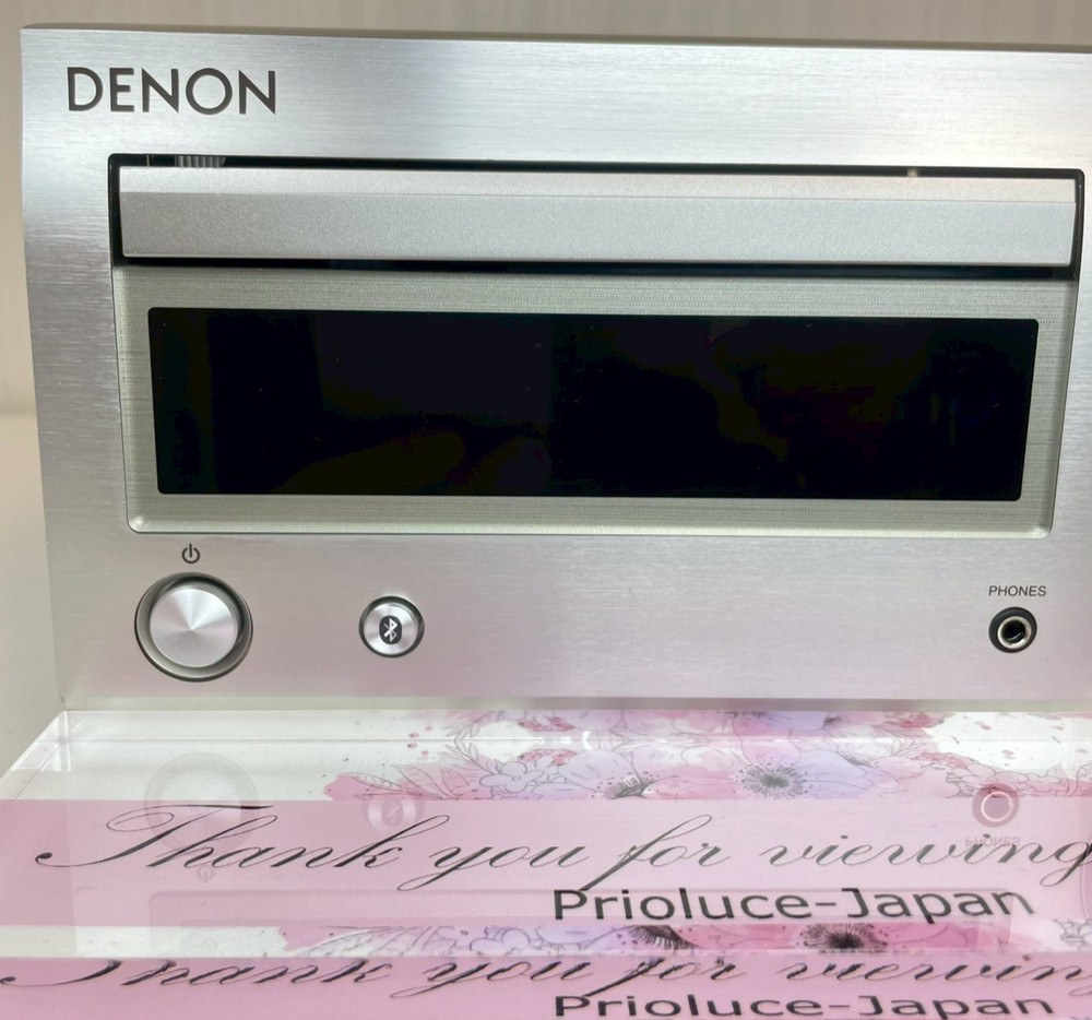 DENON RCD-M41 CD Receiver Integrated Amplifier Tested Working Silver