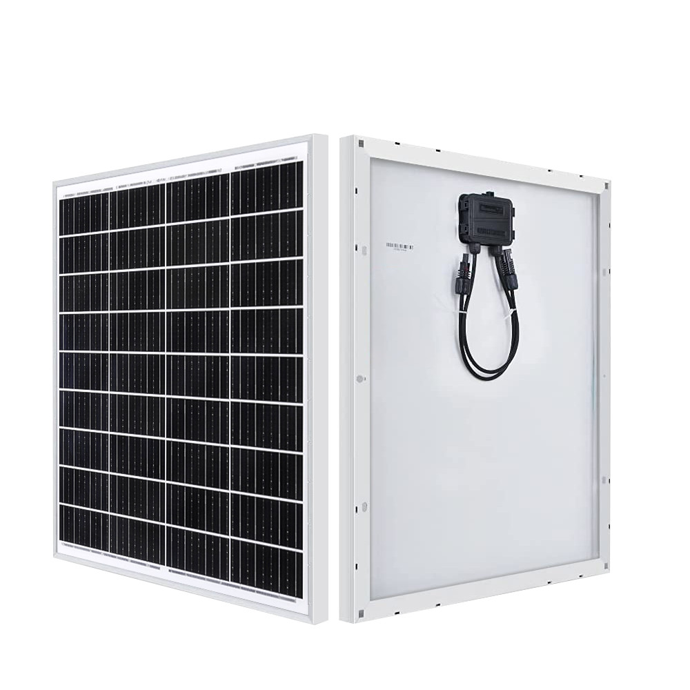 200 Watt Solar Panel Monocrystalline High-Efficiency Module PV Power Panels 2PCS