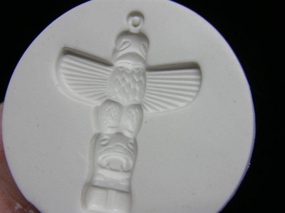 Totem Pole Polymer Clay Mold (MD1213A)