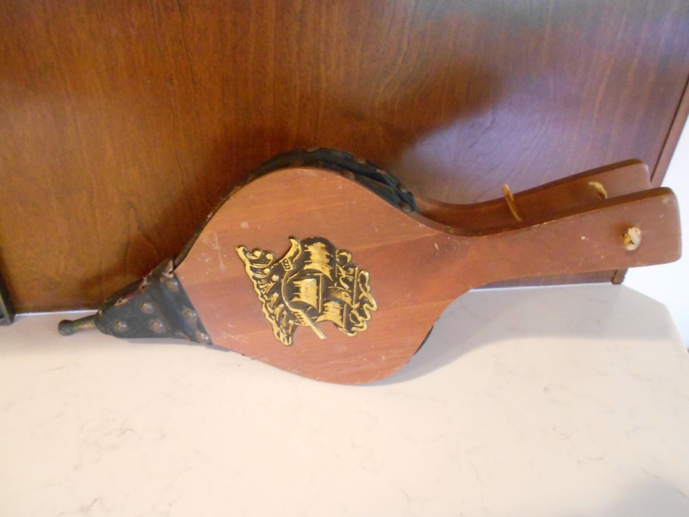 fireplace bellow vintage used