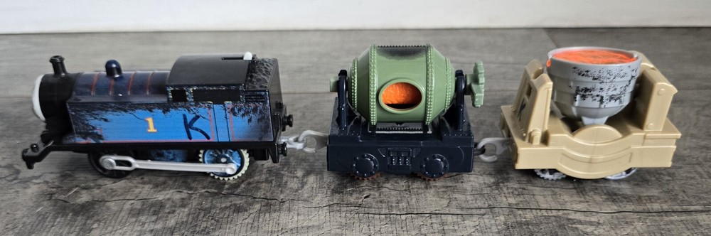 THOMAS & FRIENDS TRACKMASTER LOT COLD COVERED THOMAS MOTORIZED 2013