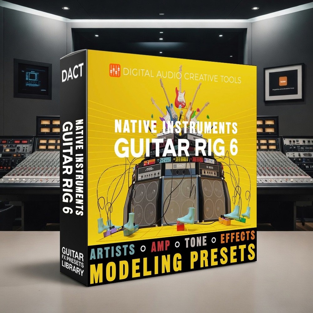 Native Instruments Guitar Rig 6 Pro Amp Modeling Library