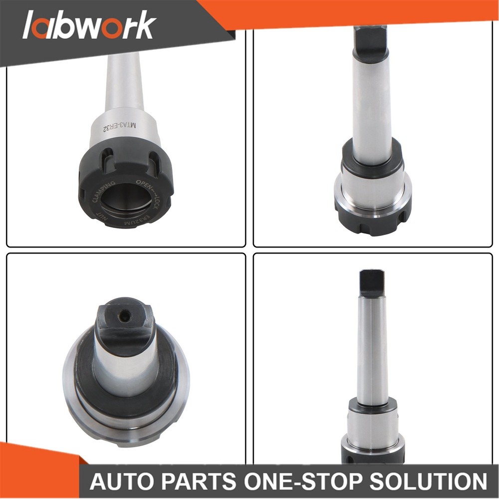 Labwork MT3 ER32 Precision Collet Chuck MT3-ER Type CNC Milling Tool Holder
