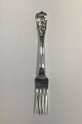 Georg Jensen Rosenborg Silver Plated Dinner Fork