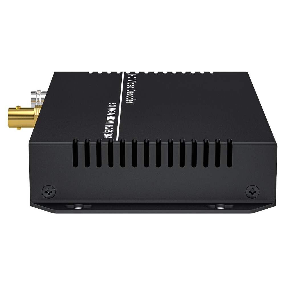H.265 NDI Decoder 1080p SDI 4K HDMI Top Box VGA Video Decoder 4 Stream Receiver