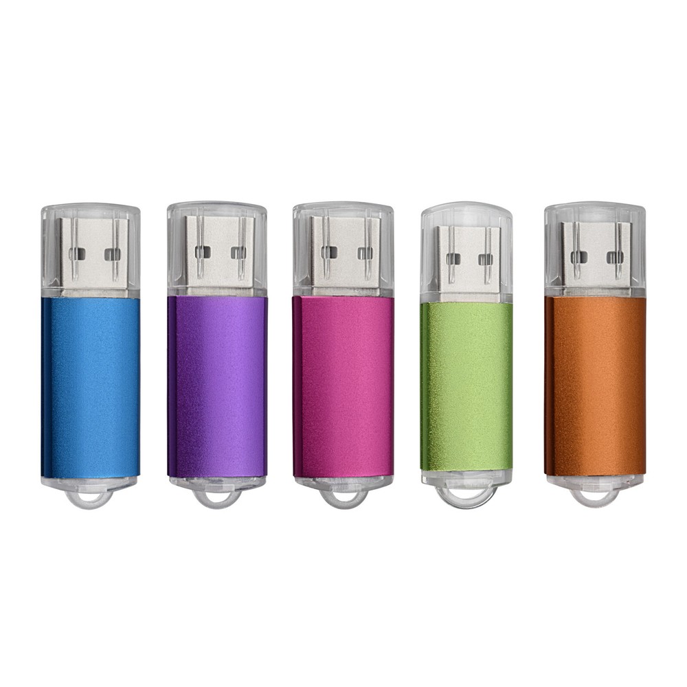 5pcs 2 GB USB 2.0 Flash Drives Memory Sticks USB Thumb Pen Drives Data Storage