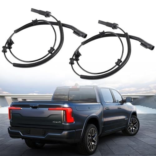 Front & Rear ABS Wheel Speed Sensor Compatible with Ram 1500 2013-2018, Ram