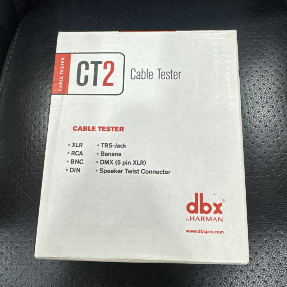 dbx CT2 CABLE TESTER