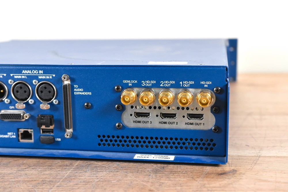 360 Systems MAXX-1200HD High Definition Broadcast Server CG0007Q