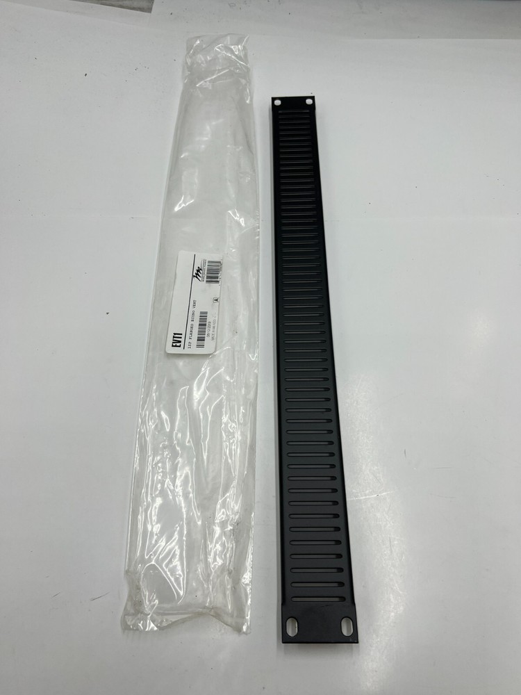 QTY 2 Middle Atlantic EVT1 Flanged Econo Vent Panel Rack Vented Surface Airflow