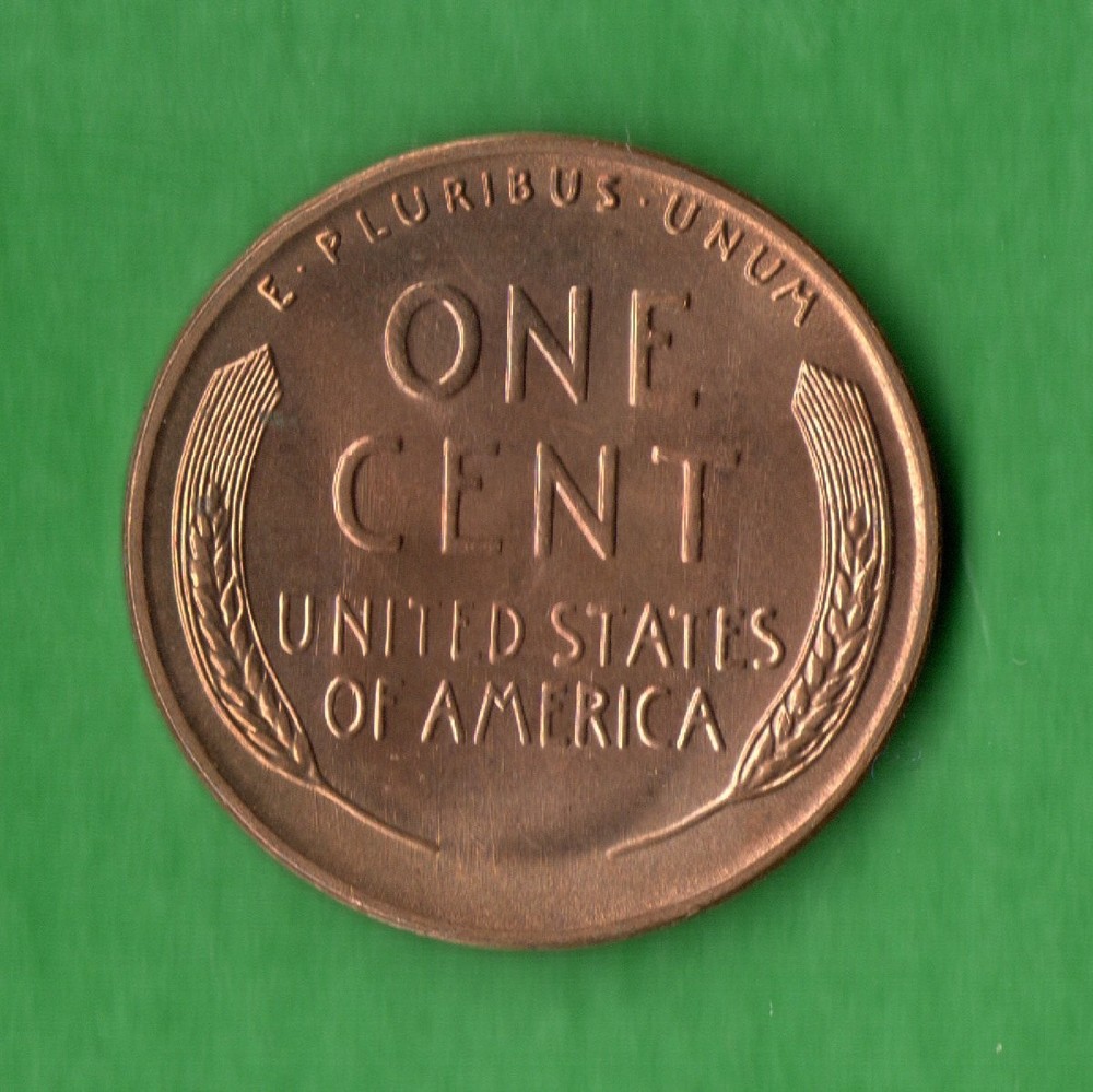 1954 S Lincoln Wheat Cent Uncirculated