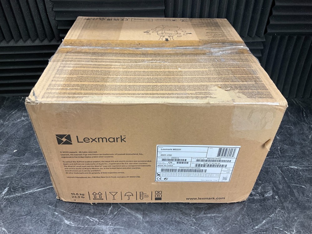 Lexmark MS331dn Laser Printer ••220 VOLT•• 29S0010 ✅❤️️✅❤️️ NEW! SEALED!