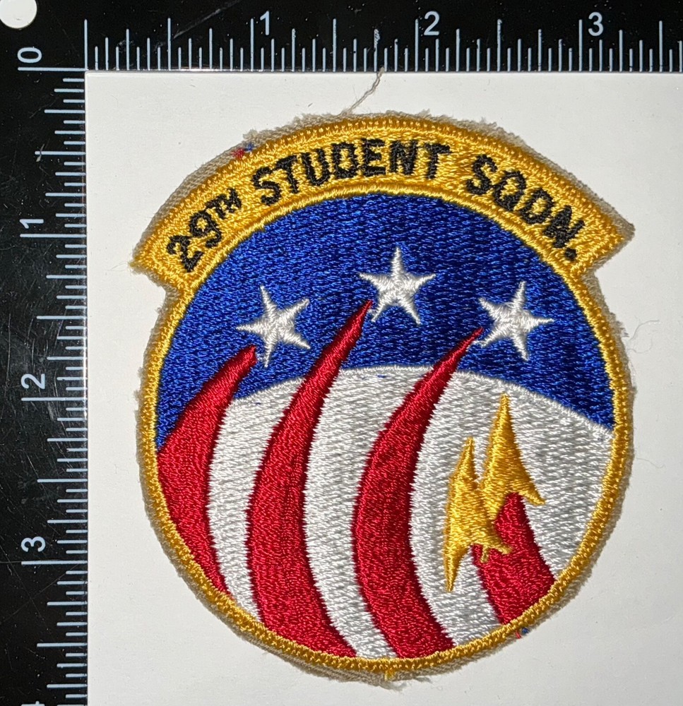 Vietnam War USAF 29th Pilot Training Student Squadron Flight Patch