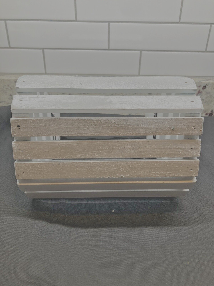 Silhouetted Hand - Crafted Snowman Basket