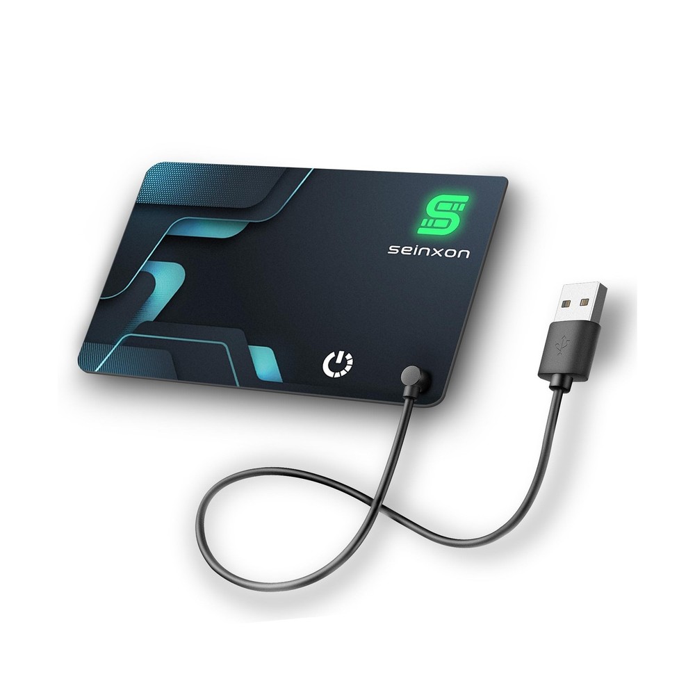SEINXON Wallet Tracker (iOS Only) IP68 Thin Item Finder Card Luggag... Fast Ship