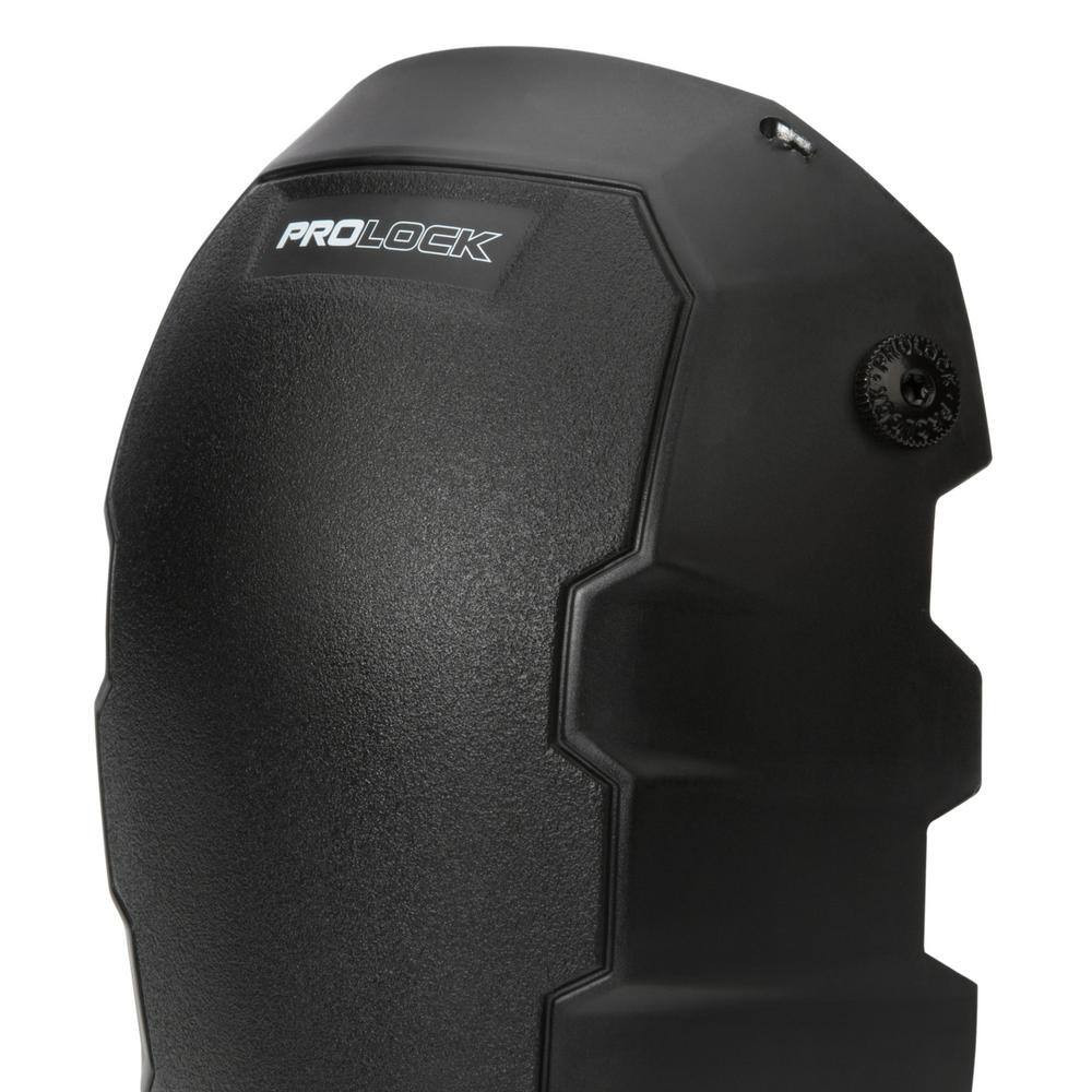 Professional Black Hard Cap Attachment for Prolock Knee Pads