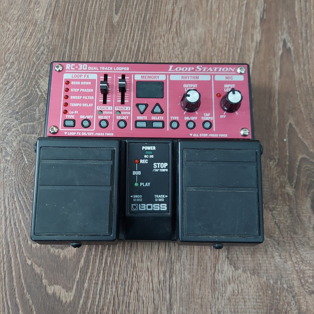 Boss RC-30 Loop Station Looper Guitar Effects Pedal