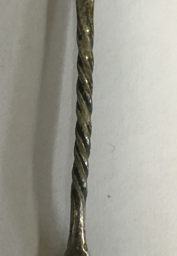 WB 1900 Twisted Handle Antique Spoon US Collectible