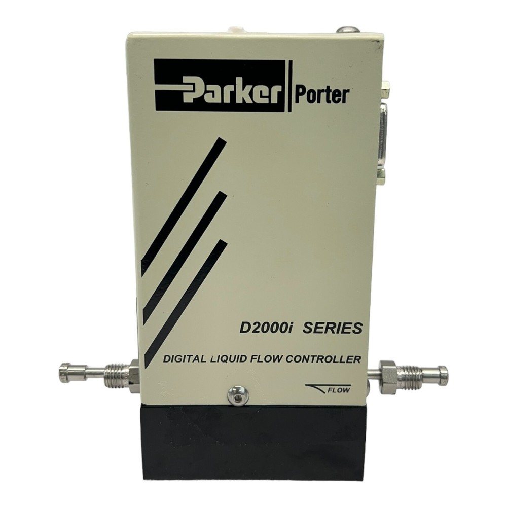 PARKER PORTER DIGITAL LIQUID FLOW CONTROLLER  D2000IDC065V 22ML/MIN TEOS