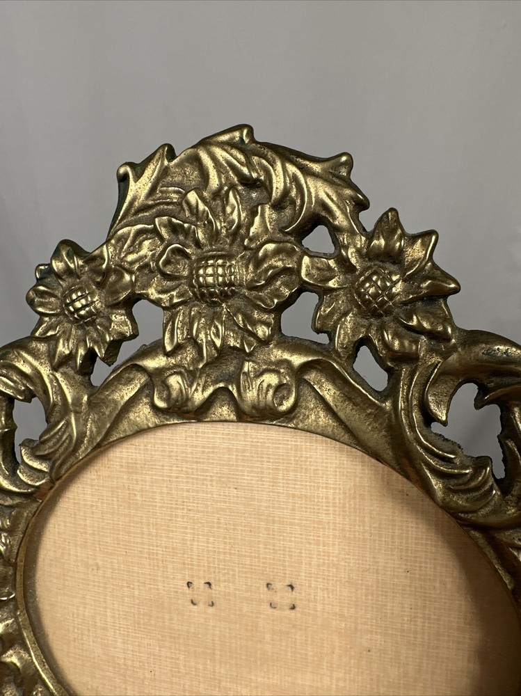R.O.C brass picture frame made in taiwan