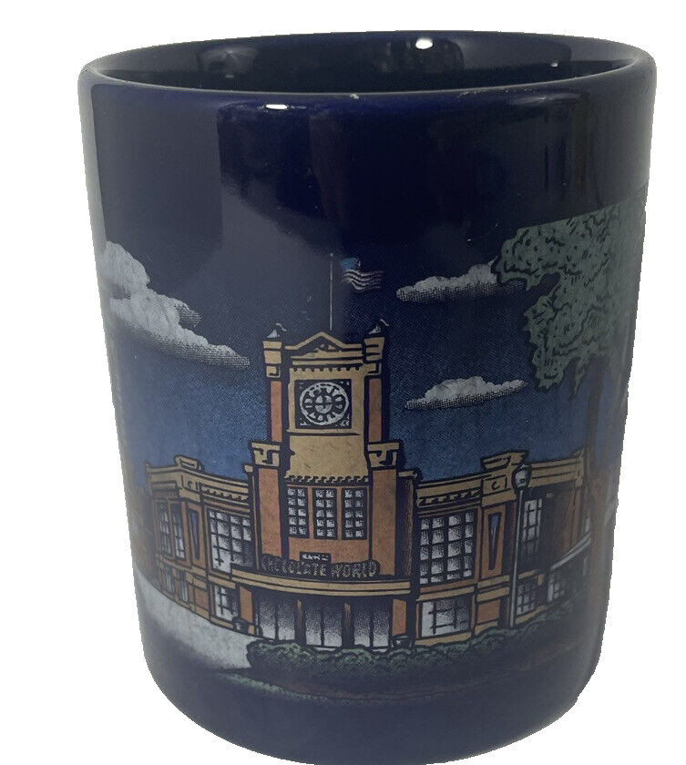 Hershey’s Chocolate World Souvenir Blue Cup 2001