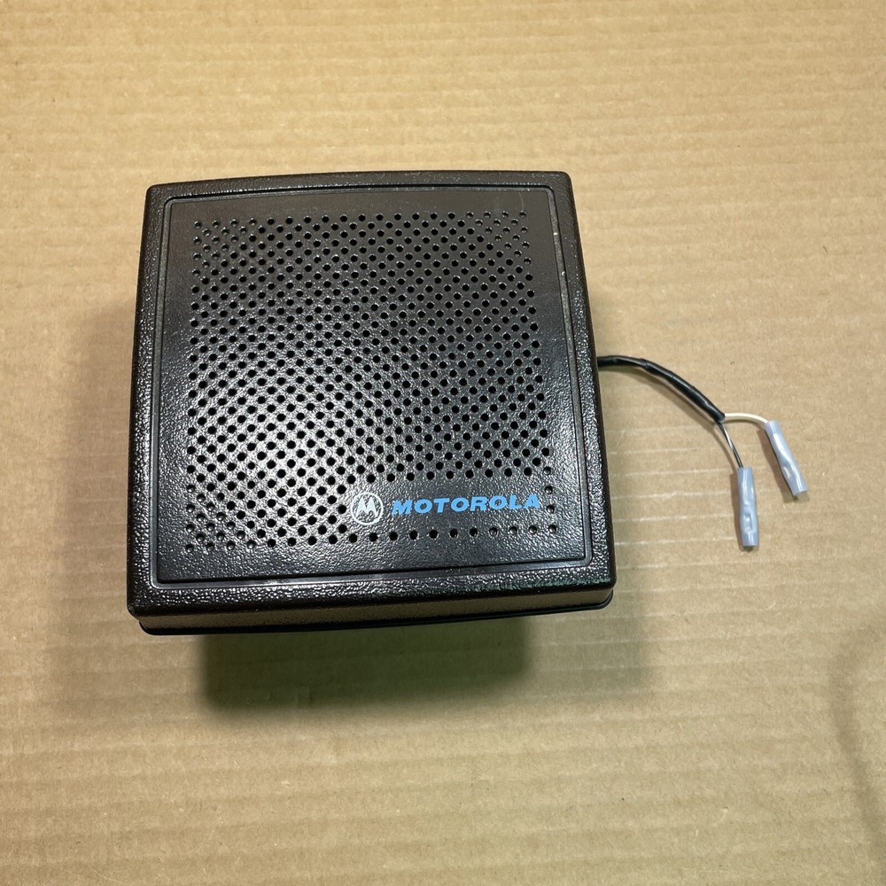 NEW Motorola HSN1000BR External Speaker with Mount Base