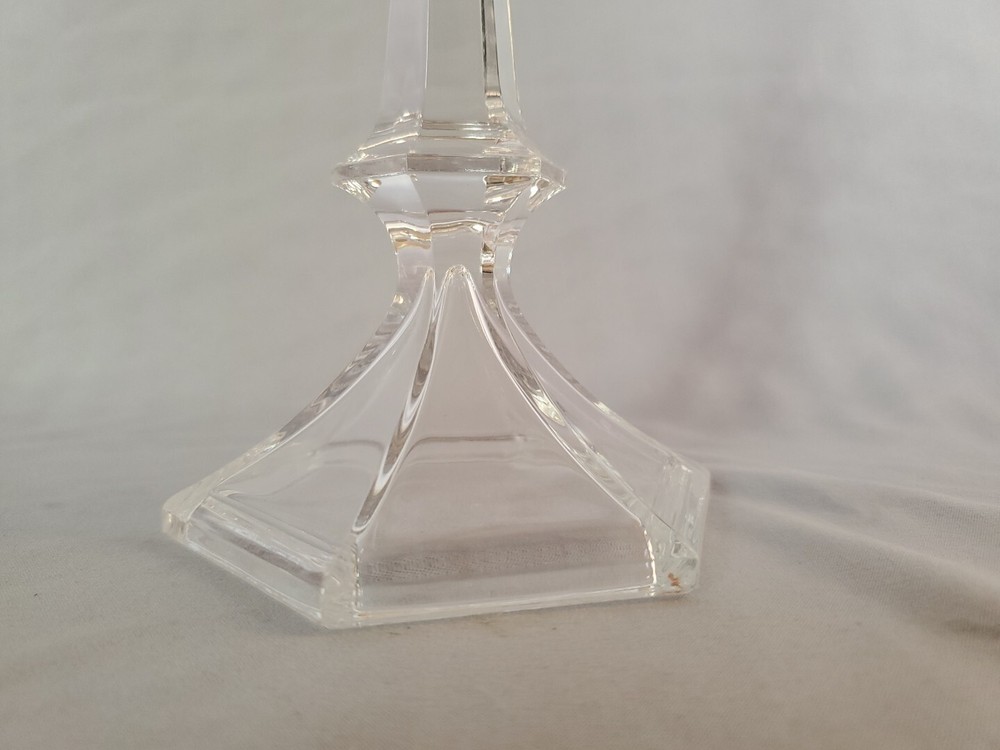 Hexagon Base Crystal Candleholder (LC31) by Lenox