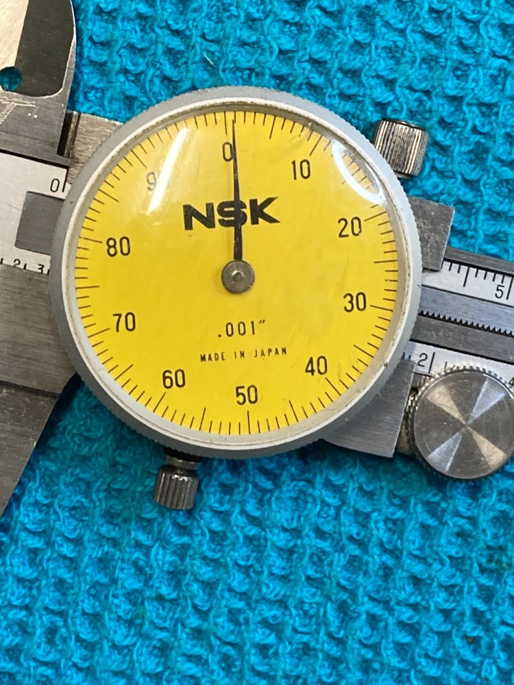 Nsk Dial Caliper Japan Yellow dial