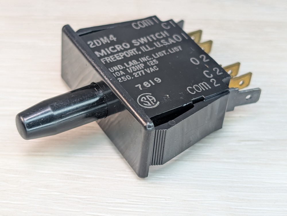 NEW Honeywell MicroSwitch 2DM4 Push / Pull Switch Plunger Actuator 10A 250VAC