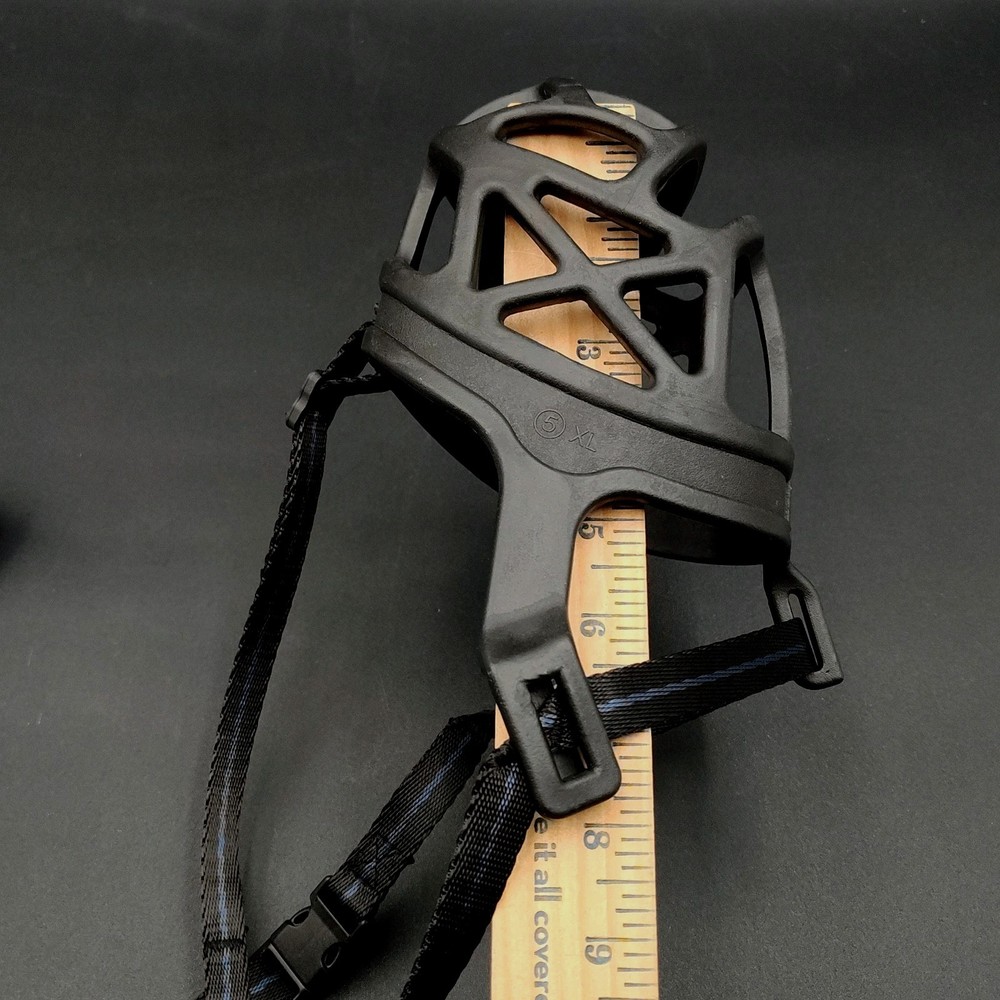 ✅Barkless Dog Muzzle Cage Basket Blocks Biting Chewing Scavenging Humane 🆕📸👀