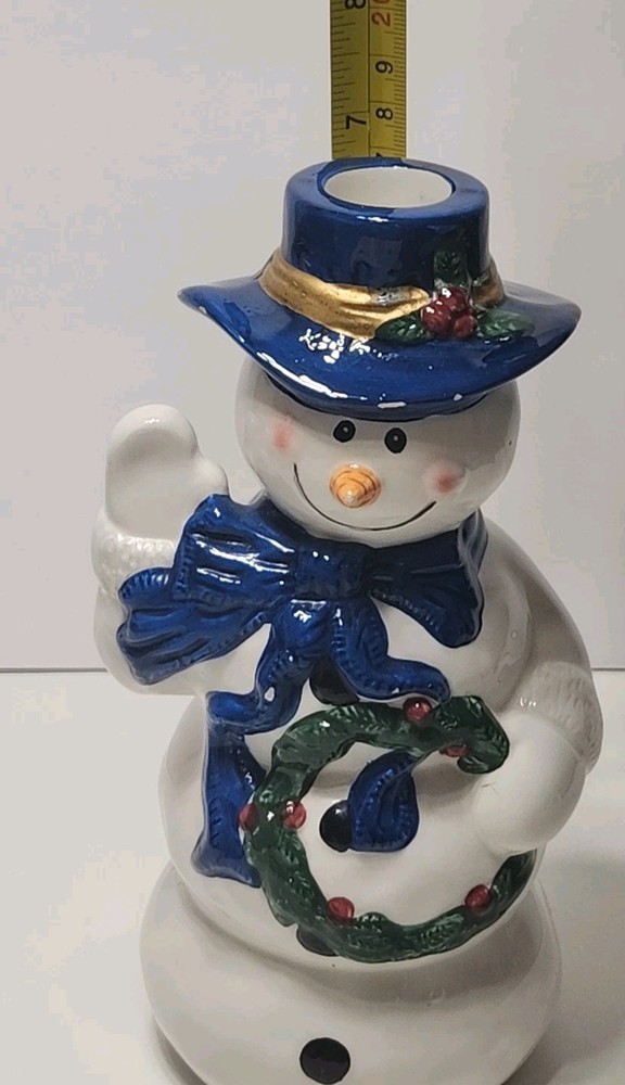 Snowman Candle Holder