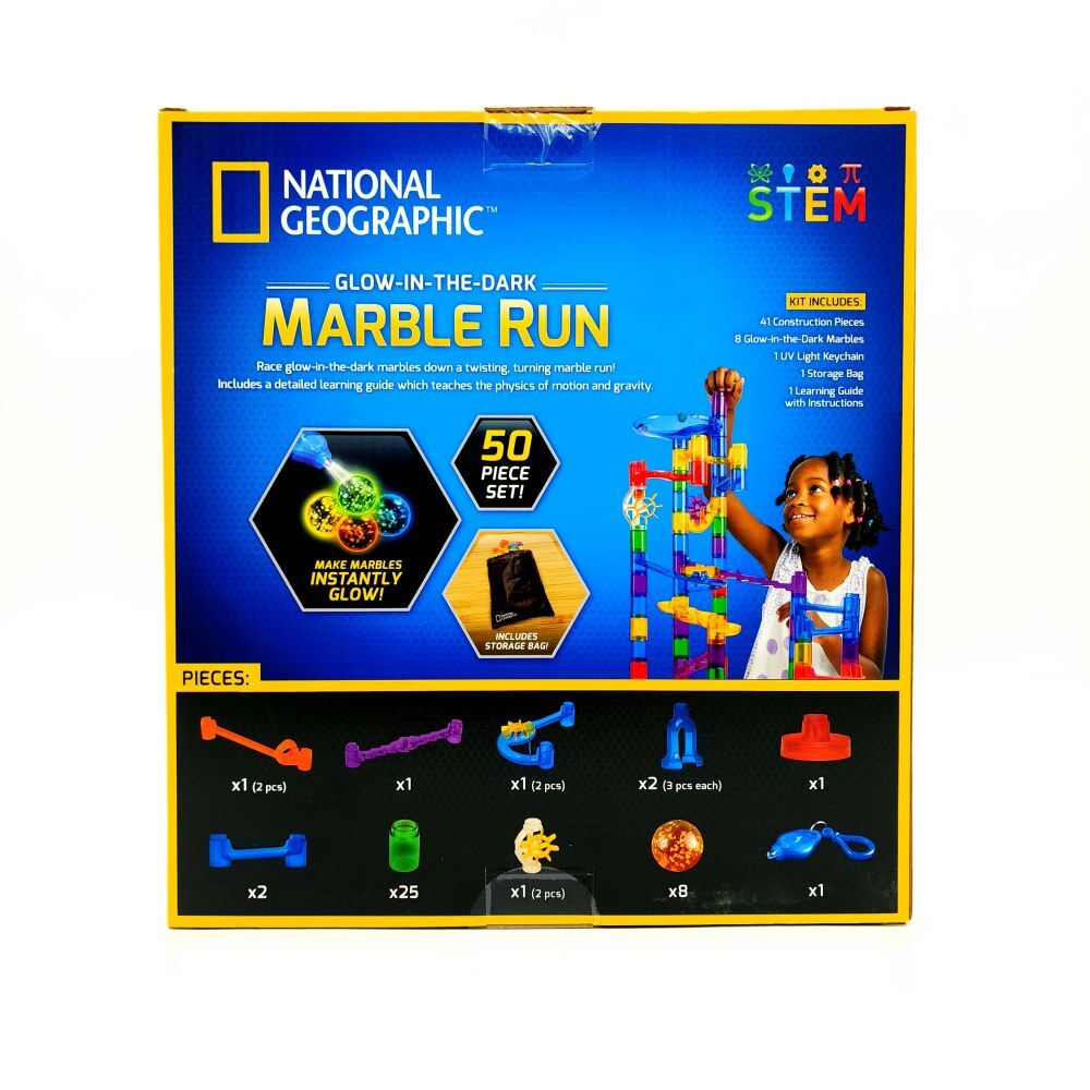 Glow in the Dark Marble Run 50PC SET