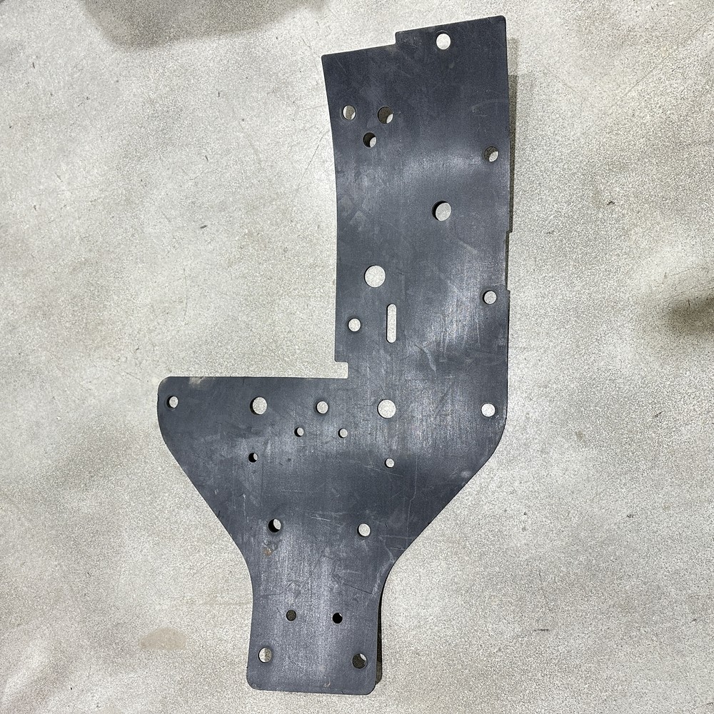 Protector Plate RH - 2013 CanAm Commander | Silver