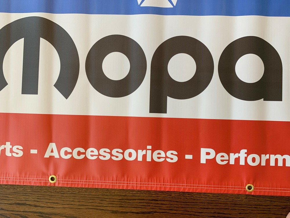 MOPAR Garage Banner Sign (Large 2'x5')