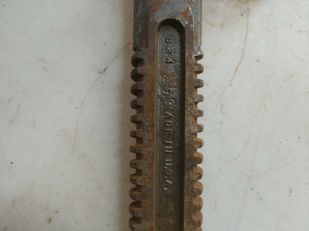 Vintage 14-in Adjustable Pipe Monkey Wrench